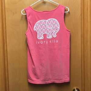 Ivory Ella Watermelon Graphic Tank Top